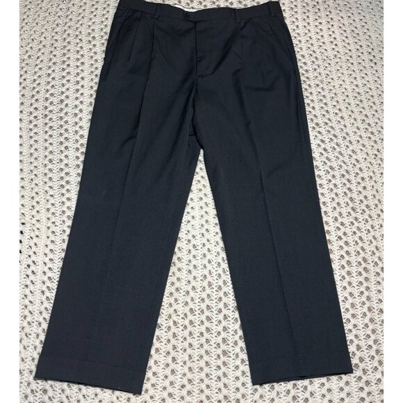 Zanella $350 Neiman Marcus Gray Wool Dress Pants Slacks 38x30.5 Trousers Italy - Picture 1 of 6